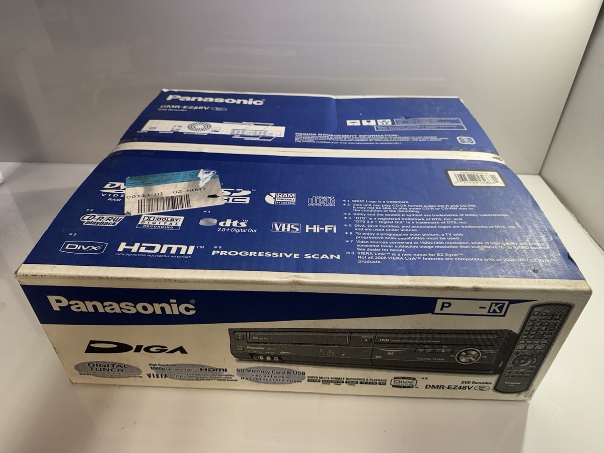 Panasonic DMR-EZ48V DVD Recorder for sale online | eBay