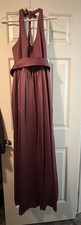 Vera Wang, Bridesmaid Dress, David  s Bridal In Mauve, Size 2