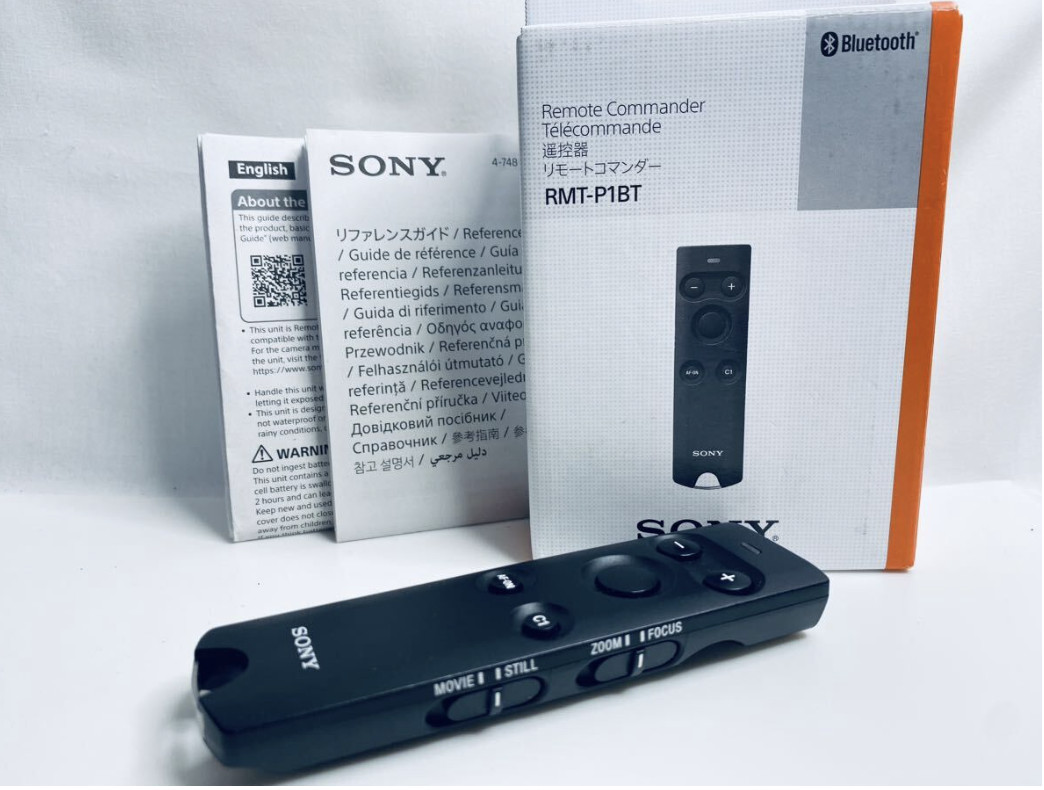 SONY RMT-P1BT Wireless Remote Commander