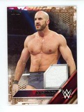 2016 Topps WWE Shirt Relic Bronze 03/50 Cesaro