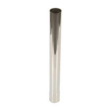 Exhaust Stack Pipe 2-38 X 24 Straight Chrome