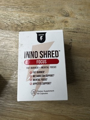 Inno Shred Focus Fat Burner + Mental Focus 60 Capsules Innosupps 