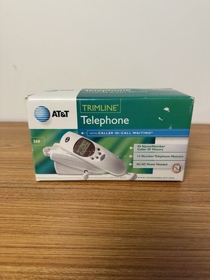 AT&T Digital 260 Trimline Telephone with Caller ID/Call Waiting