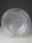 CARDER STEUBEN VERRE DE SOIE' 9" HAWKES HAND CUT SOUP BOWL- SIGNED HAWKES