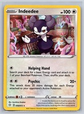 Indeedee 056/072 Holo Rare Shining Fates Pokemon Near Mint