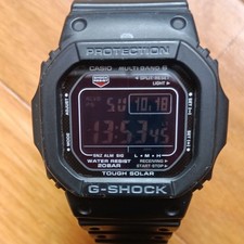 CASIO G-SHOCK GW-M5610U-1BJF Black 20 ATM Waterproof Solar Men Watch Used