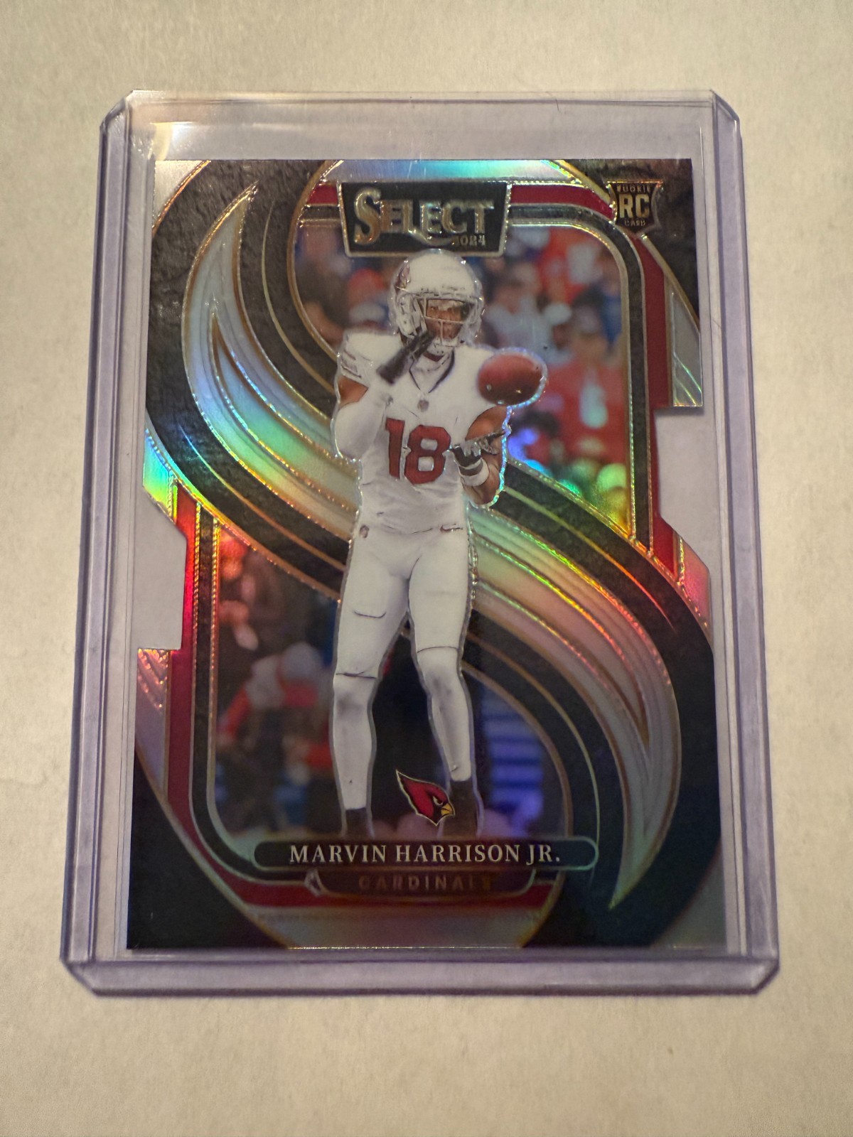 2024 Panini Select Marvin Harrison Jr. Silver DiCut No 115