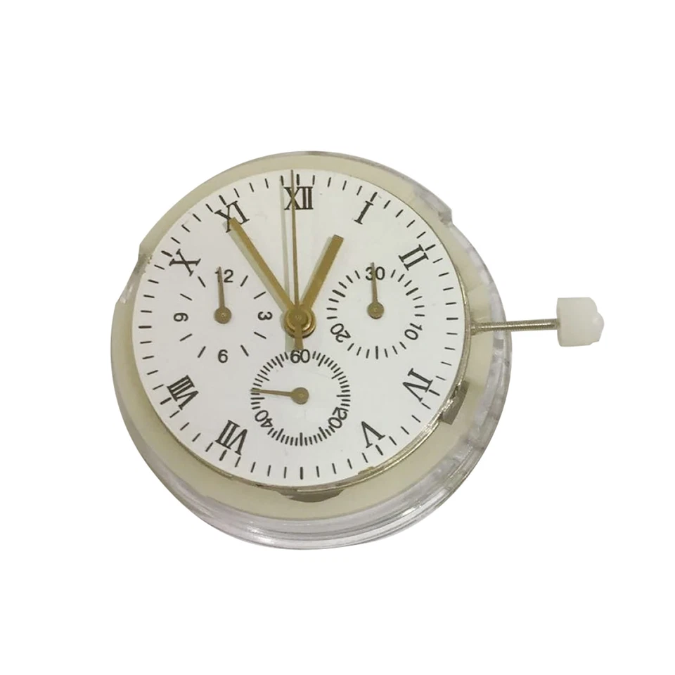 30.4mm 28,800bph Auto Mechanical Watch Movement Chronogrpah For Asian ETA 7753 D - Image 3 of 4