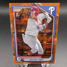 2024 Bowman Chrome Eduardo Tait 1st Bowman Orange Sapphire /25 #BCP-164 Twins