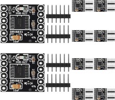 10Pcs DRV8833 Motor Drive Module 1.5A Dual H Bridge DC Gear Black