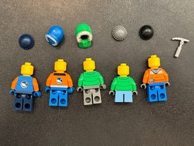 LEGO City Minifigure Lot (5) Arctic / Outdoor Workers