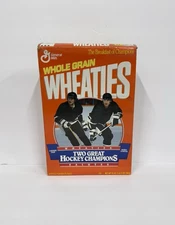Wheaties Salutes Two Great Hockey Champions - Jaromir Jagr  Mario Lemieux - 1993
