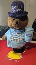 Samuel Adams cold Snap Groundhog Plush Hat