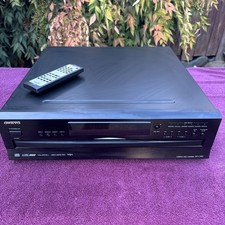 Onkyo DX-C390 6-Disc CD Player Compact Disc Carousel Changer Complete - TESTED