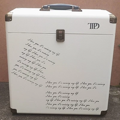 The Tortured Poets Department Taylor Swift Vinyl Record 12" Storage Case - Image 1 of 4