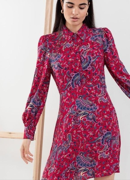 Women & Other Stories Dress Multicolor Viscose 36 #4HP5