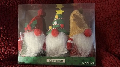 Holiday Gnomes 3 Count Festive Voice