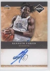 2011-12 Panini Limited Draft Pick Redemptions Kenneth Faried #7 Auto 2d0