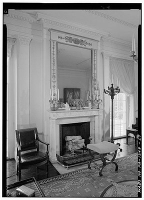27. EAST PARLOR MANTLEPIECE - Andalusia, State Road vicinity (Bensalem