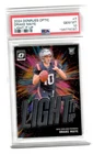 Drake Maye 2024 Donruss optic #7 (light it up) Rookie insert PSA 10 GEM MINT!!!!