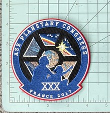 SPACE - ASE Planetary Congress 2017 Patch - France.