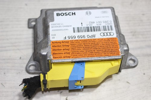 Steuergerät Airbagsteuergerät 8P0959655F Bosch 0285001482 Audi A3 8P Bj,04