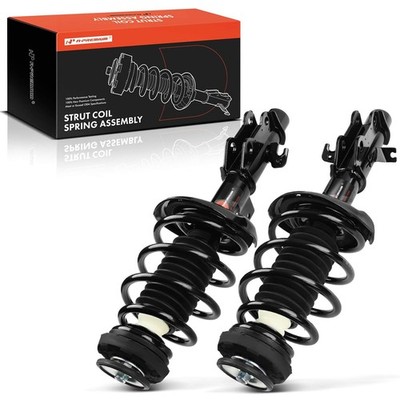 Front Pair (2) Complete Strut & Coil Spring Assembly