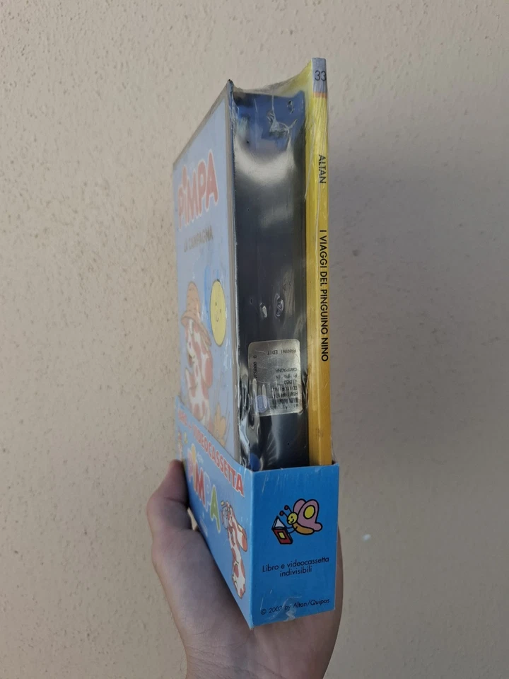 PIMPA Libro + Videocassetta Vhs Sigillato Raro Franco Panini - Immagine 3 di 4