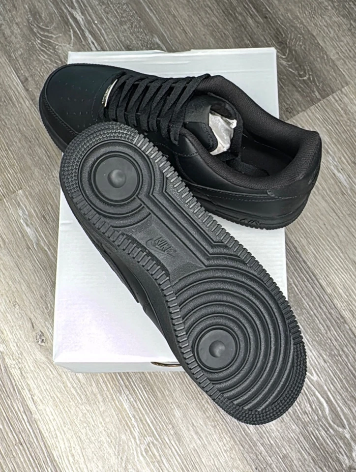 Multiple Sizes - Nike Air Force 1 '07 Low Triple Black | 24HR SHIP | SAME DAY - Image 4 of 4