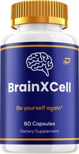 (1 Pack) BrainXCell Capsules – Brain X Cell Natural Blend Memory Focus Support