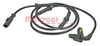 Metzger Sensor, Raddrehzahl Hinterachse Rechts U.A. FüR MERCEDES-BENZ, Renault