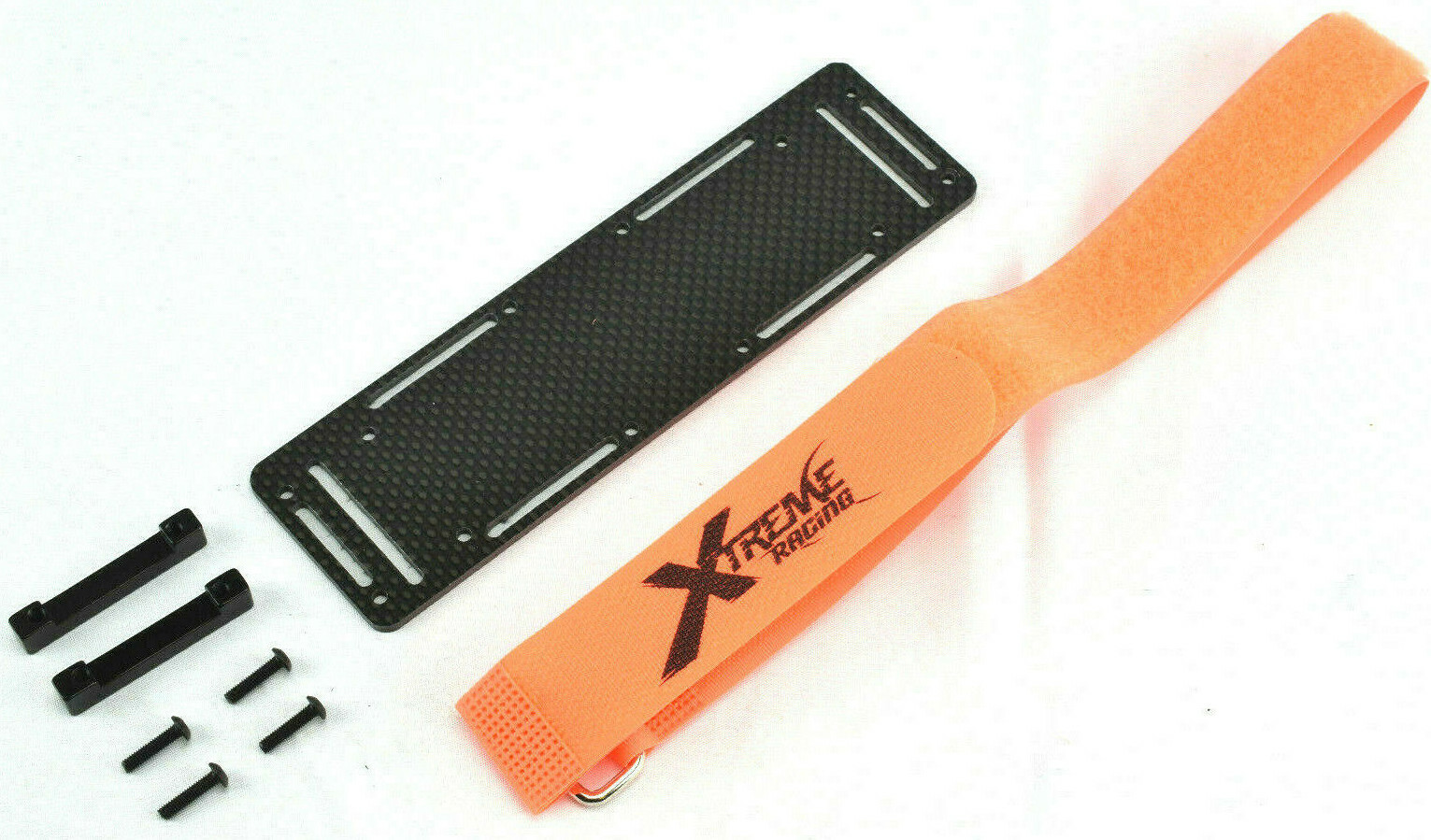 Батарейный отсек Xtreme Racing из углеродного волокна с ремешком - для Traxxas Maxx 10680 5990₽