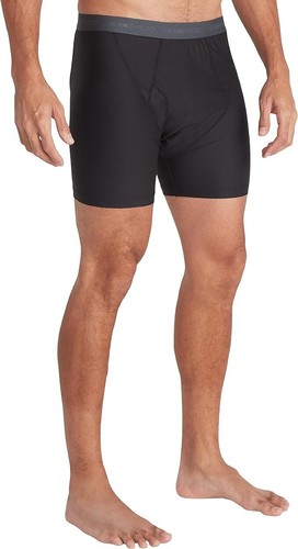 ExOfficio L81447 Men's Black Poly Bag Give-N-Go 2.0 Boxer Brief Size S - 第 1/4 張圖片