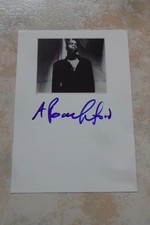 Andrew Roachford Autogramm signed 10x15 cm Karteikarte mit Magazinbild