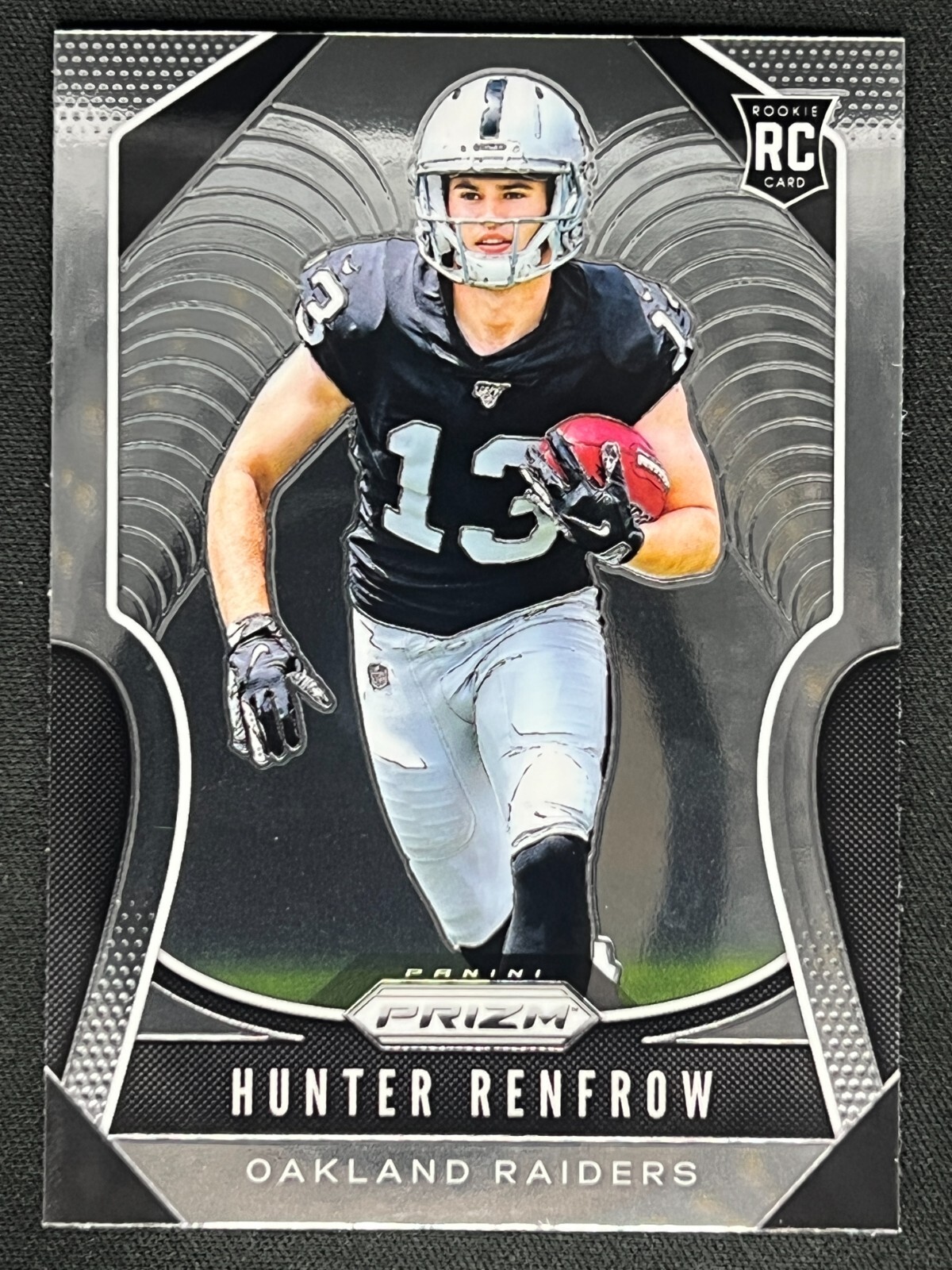 HUNTER RENFROW 2019 Panini Prizm Rookie RC Base #357 | Raiders