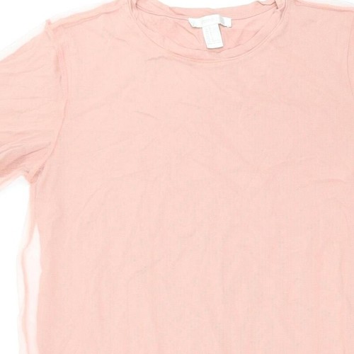 FOREVER 21 Womens Pink Polyester Blend T-Shirt Dress Size M - Picture 8 of 12