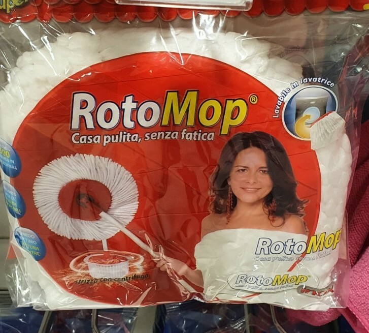 Panni Di Ricambio In Microfibra Per Rotomop Super Five - 3 Pezzi, Diametro 16cm - Foto 7