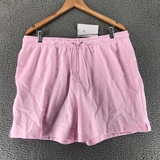 Nike Club French Terry Flow Shorts Men's Size XL Pink Foam FN3520 663