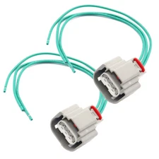 2* Headlight Connector Pigtail Wire Harness For 04-19 Ford F-150 H13 9008 s