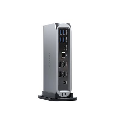 Satechi Thunderbolt 4 USB C Docking Station Multiport, 16 Ports, 96W PD Charging