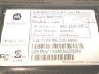 Motorola Cable Modem 8x4 343 Mbps MB7220 DOCSIS 3.0 Black — photo 2