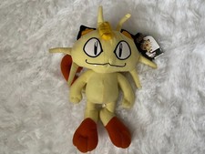 Pokemon 2011 Meowth Plush Doll Toy Factory 13"