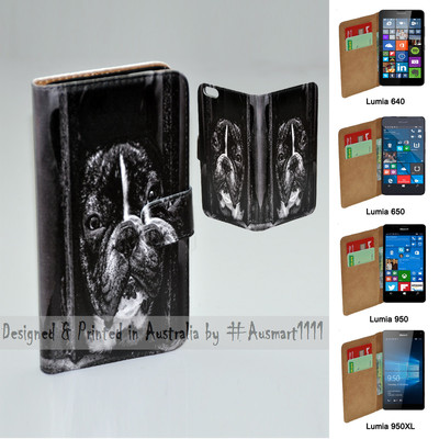 For Nokia Series - Dog in Cage Print Theme Wallet Mobile Phone Case Cover