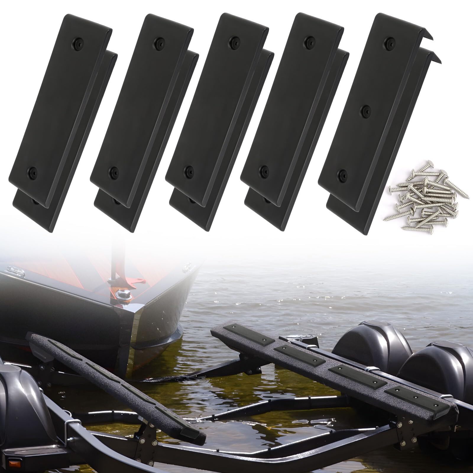 Boat Trailer Bunk Slides Heavy Duty Boat Bunk Slides Pads Easier