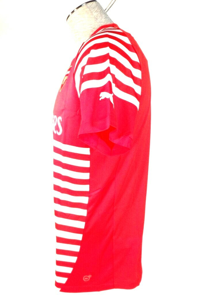 Puma Arsenal Football Club Red & White Prematch Short Sleeve