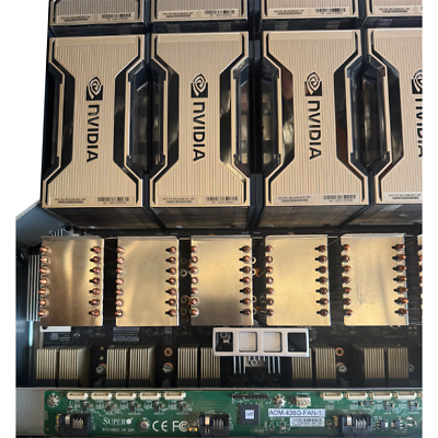 8x A100 80GB SXM4 Supermicro 4U Server 2x AMD EPYC 128 Cores 1TB