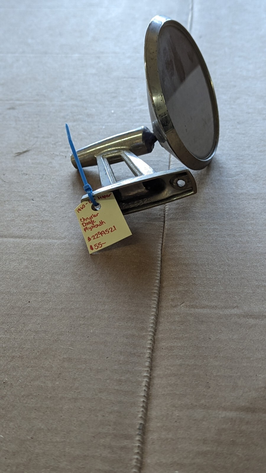 1960 1961 1962 1963 1964 1965 1966 MOPAR SIDE MIRROR OEM# 2299521 
