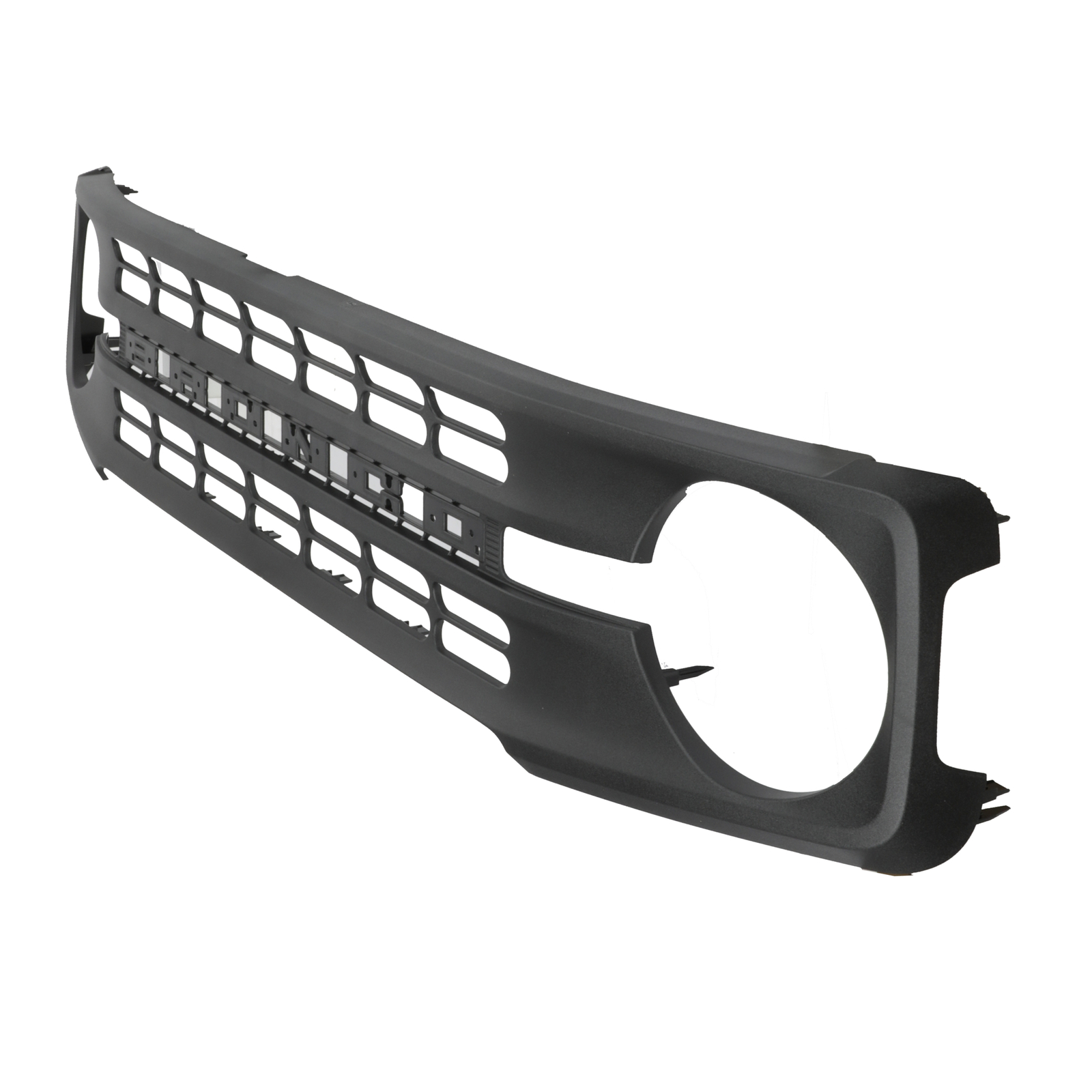 Parrilla delantera negra para Ford Bronco 2021-2024 (N/P sin cámara)