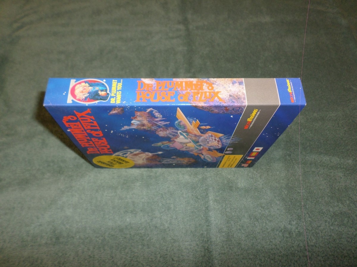 Dr. Plummet's House Of Flux (Amiga, 1989) – Jeu Vintage Rare – Bon état