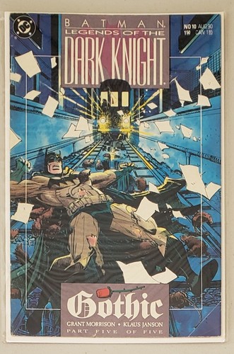 BATMAN LEGENDS OF THE DARK KNIGHT ISSUE #10 AND ISSUE #11 DC COMICS 1990 - Picture 2 of 3